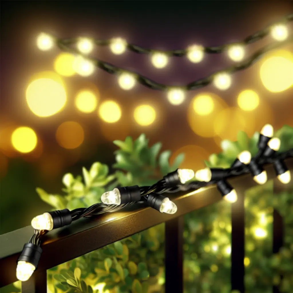 Girlanda Aurora 10m PRO z ciepłym światłem